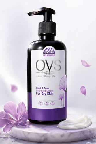 کرم مرطوب کننده و آبرسان Ovs مدل مون لایت مناسب پوست خشک حجم ۵۰۰ میلی لیتر